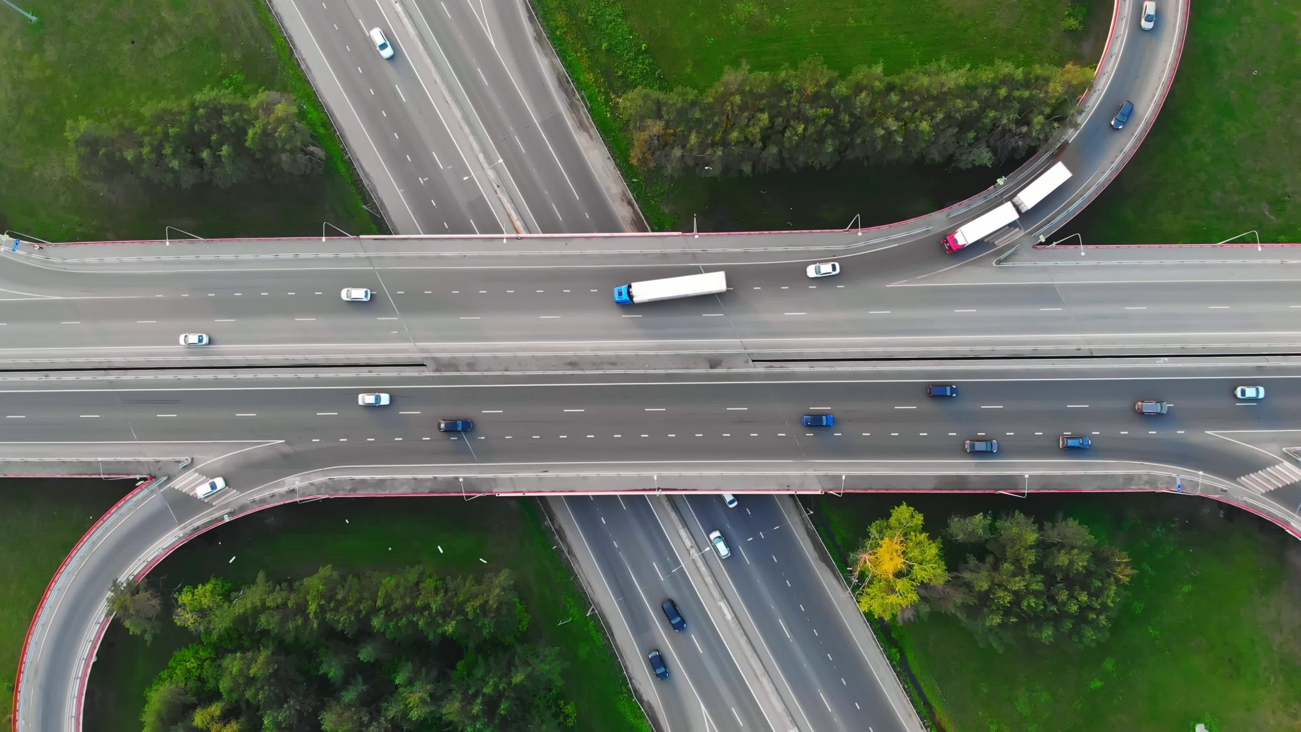 Global supply-chain logistics scene