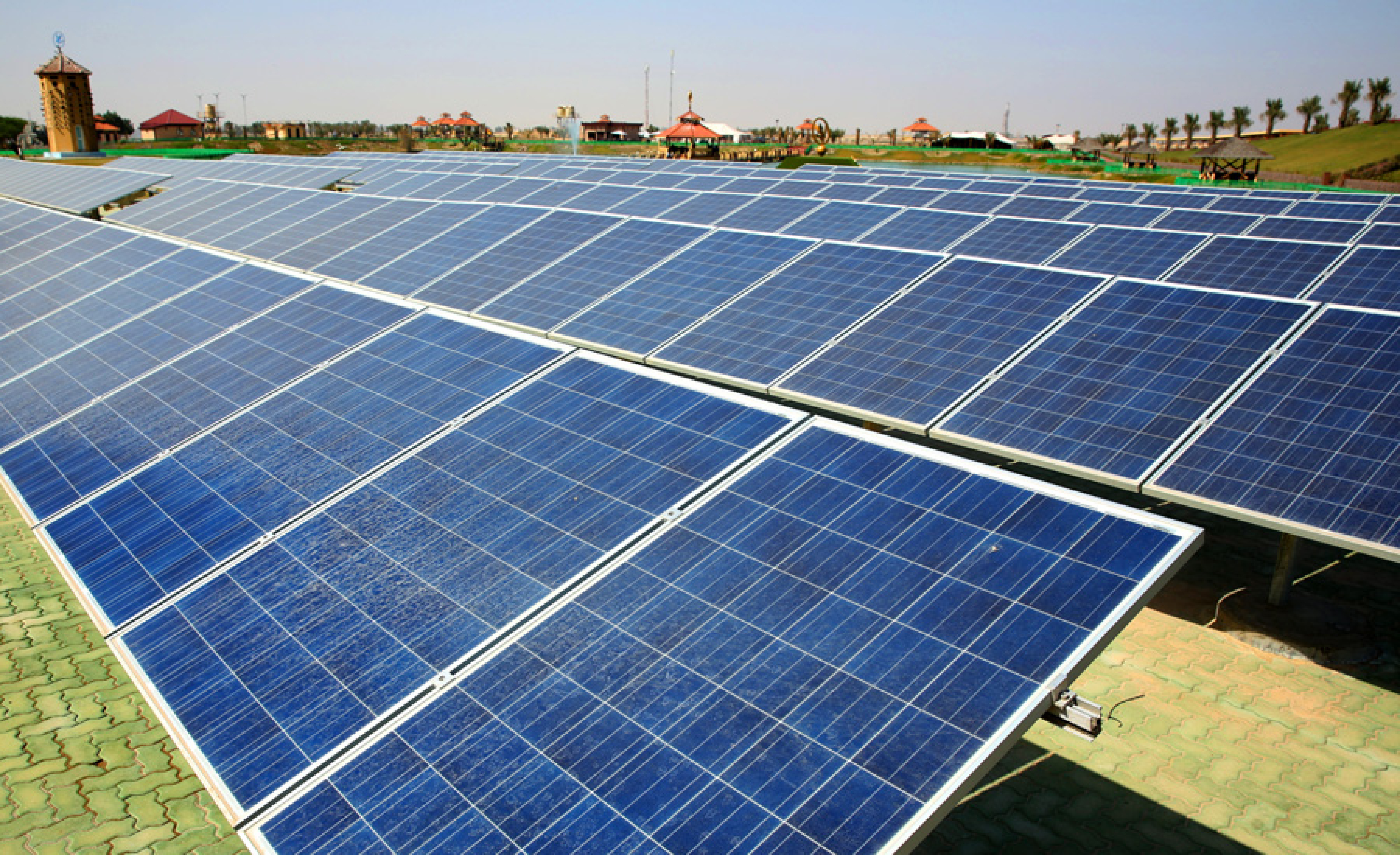 Modern Kuwait energy infrastructure
