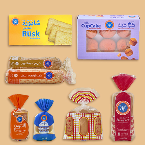 Kuwait Flour Mills breads, rusks and cupcakes